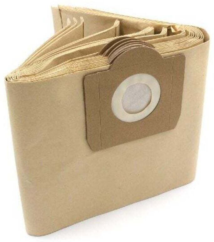 10 Papiertüten für Rowenta RU 18, 19, 2, 3, 4, 5, 6, 600, 600-635, 605, 630, 635 Mehrzweck-Roboterstaubsauger – Collecto