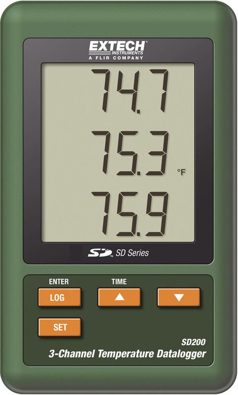Temperatur-Datenlogger Extech SD200 Messgröße Temperatur -100 bis 1300 °C