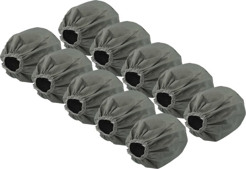 vhbw 10x Textilfilter kompatibel mit Bosch UniversalVac 15 Industriestaubsauger, Nass-/Trockensauger - Stoffbeutel, Abwa...