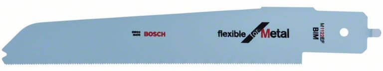 Accessories 2608656932 Säbelsägeblatt m 1122 ef Flexible for Metal, für pfz 500 e Sägeblatt-Lä - Bosch