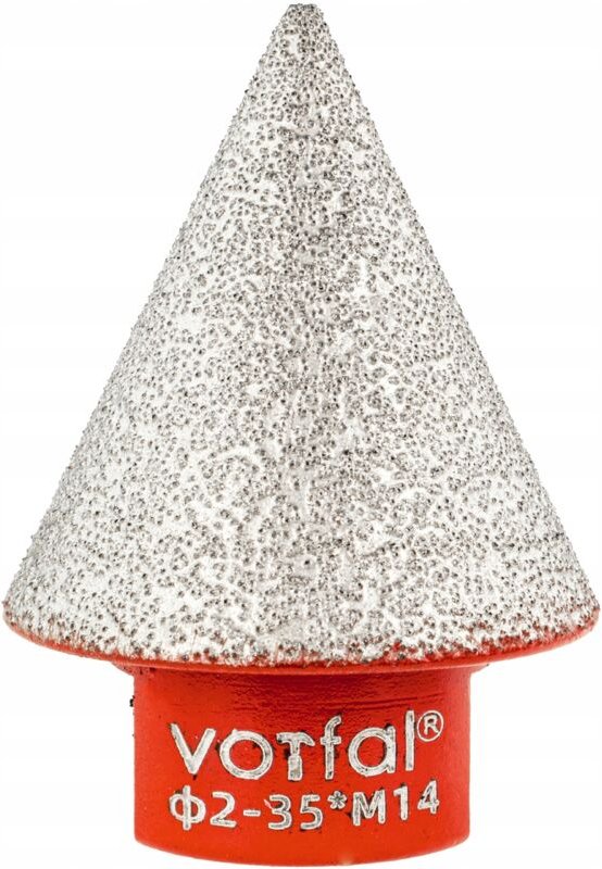Raspel Kegel-Fräser Bohrer Diamant Kegel Schleifen Keramik M14 2-35