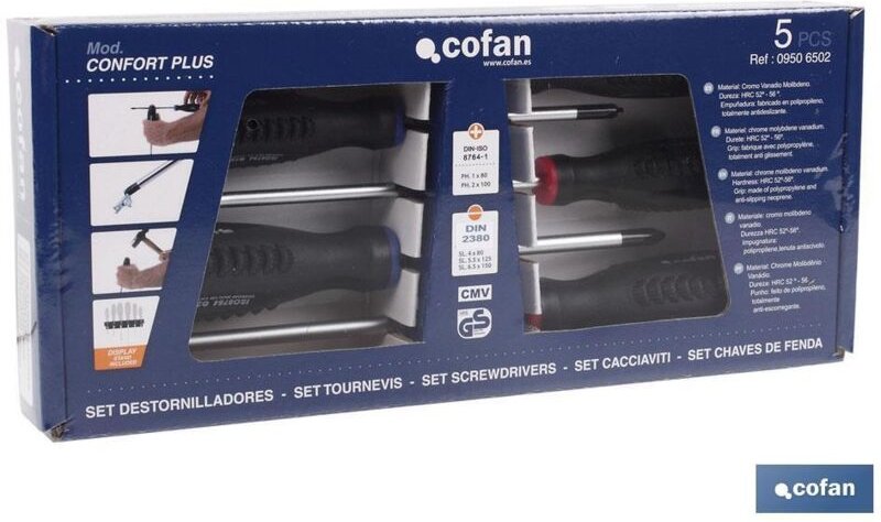 Schraubendreher-Satz 5-tlg. 6000er-Serie