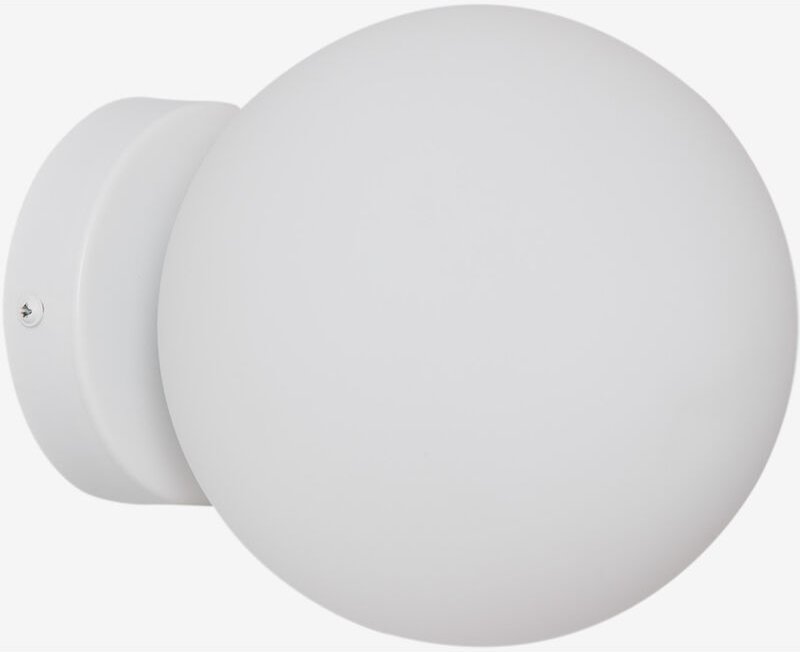 SKLUM Wandlampe für Badezimmer aus Edelstahl mit Kristallkugel Uvol Traditional Weiss