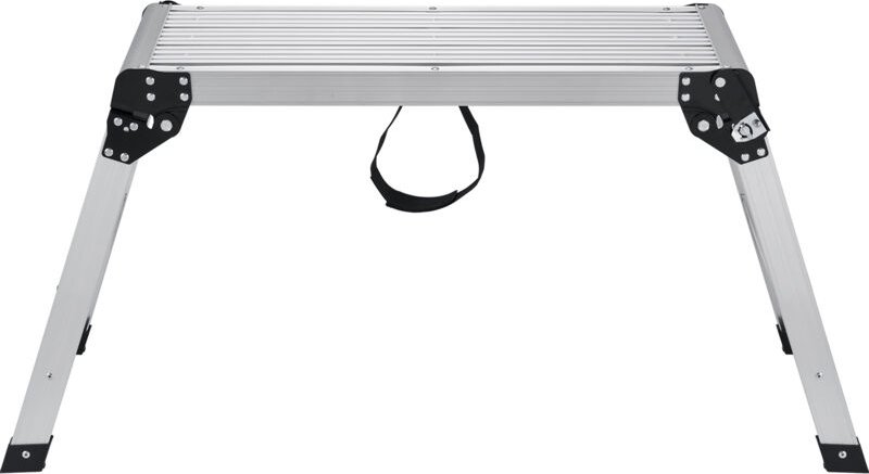 Mophorn Klappbare Arbeitsplattform, 150 kg Tragkraft, Aluminium-Trockenbauleiter, robuste Werkbank mit rutschfesten Füße...