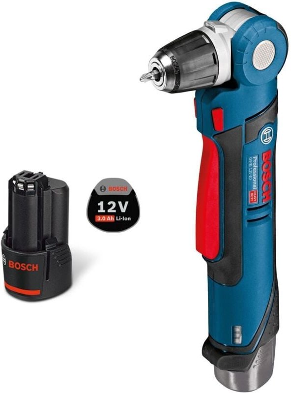 Bosch - Akku-Winkelbohrmaschine gwb 12V-10 / 1x 3,0 Ah Akku