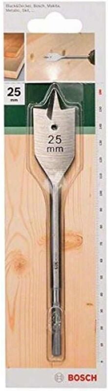 Thumbnail - Flachfräsbohrer diy, Sechskant, 25 x 110 x 160 mm - Bosch