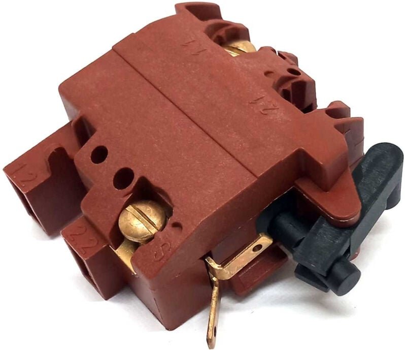 Original Ersatzteil Bosch 1607200086 Schalter für Schleifmaschinen gws 10-125C und gws 6-115