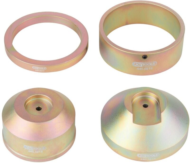 KS Tools Hinterachsbuchsen-Satz für Volkswagen / Audi / Seat / Skoda, 4-tlg