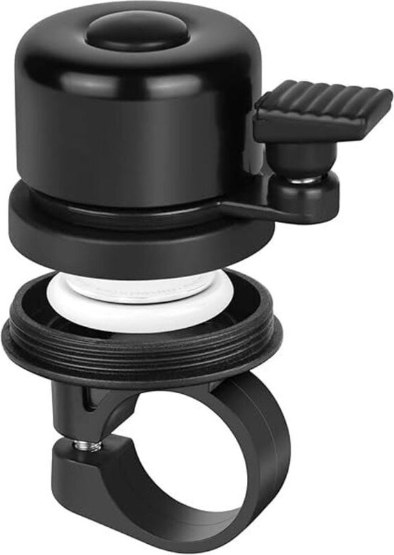 Shining House - Anti-Diebstahl-Alarm, AirTag-Fahrradklingel für Fahrradhalterung, versteckt im Alarm – praktischer verst...