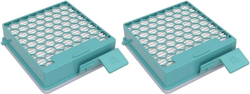 2x Trade-shop HEPA-Filter / Hygienefilter / Abluftfilter kompatibel mit Miele Boost CX1 Staubsauger ersetzt 11639240 sf-...