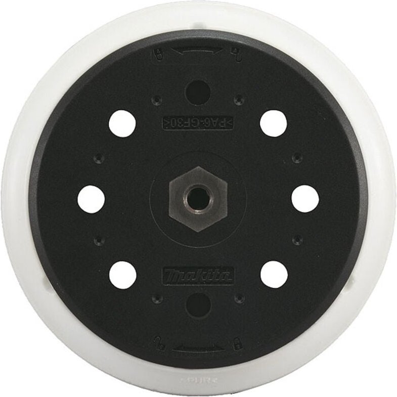 Schleifteller weich 150mm 6 Loch - Makita