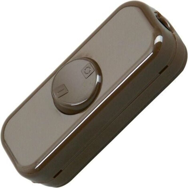 Kopp - 193606003 Schnurschalter Braun 1 x Aus/Ein 10 a 1 St.