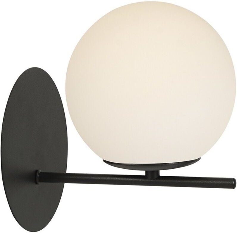 Boston Black Opal Wandleuchte 1xE14