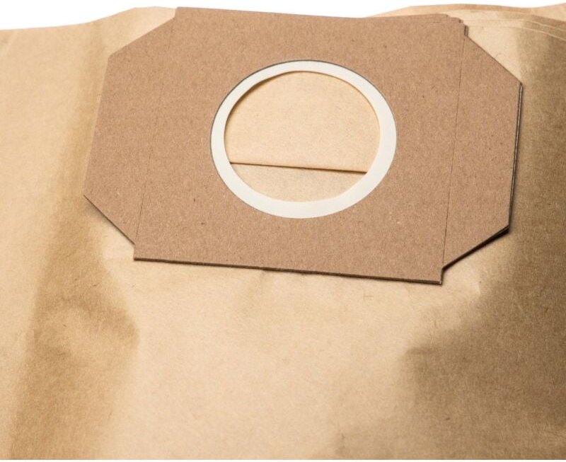 10x Staubsaugerbeutel kompatibel mit Thomas Inox 1520 s, 20 Professional Staubsauger - Papier, 61,3cm x 24.1cm, braun - ...