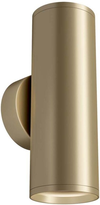 Maytoni - Wandleuchte Wandlampe Wohnzimmerleuchte Up Down 1 flammig Alu mattgold h 15 cm