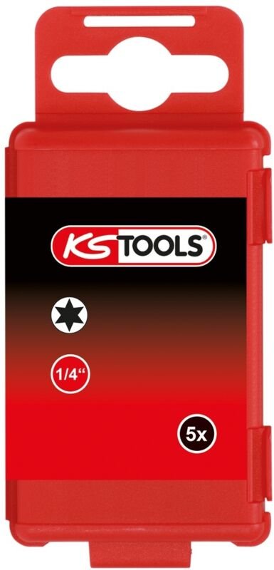 Thumbnail - 1/4' Bit Torx, 75mm, T10, 5er Pack