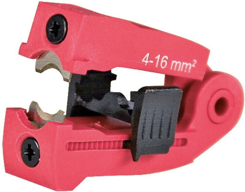 No Brand - Gedore Modul-Einsatz mit Rundmesser rot, für pvc Isolationen