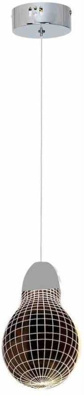 Milagro ML199 LED Kronleuchter Pendelleuchte, Chrom, Metall