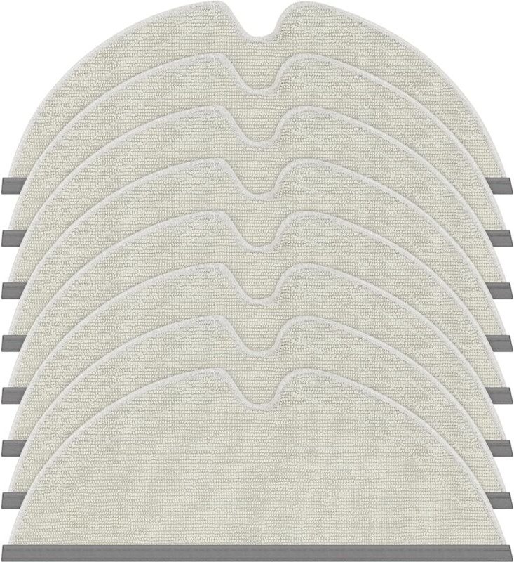 8 Stück Q7 Wischtücher -Ersatz Wischtuch für Xiaomi Roborock Q7/Q7+/Q7 max /Q7 max+ S5 S50 S51 S55 S5 max S6 S6 Max S6 m...