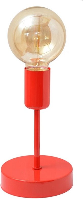 Tube Tischlampe Rot 12cm - Helam