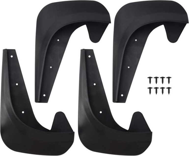 Tlily - Universal-Schmutzfänger, Schmutzfänger, Spritzschutz, Kotflügel, für Auto, Van, suv, lkw, Limousine, Rad, vorne ...