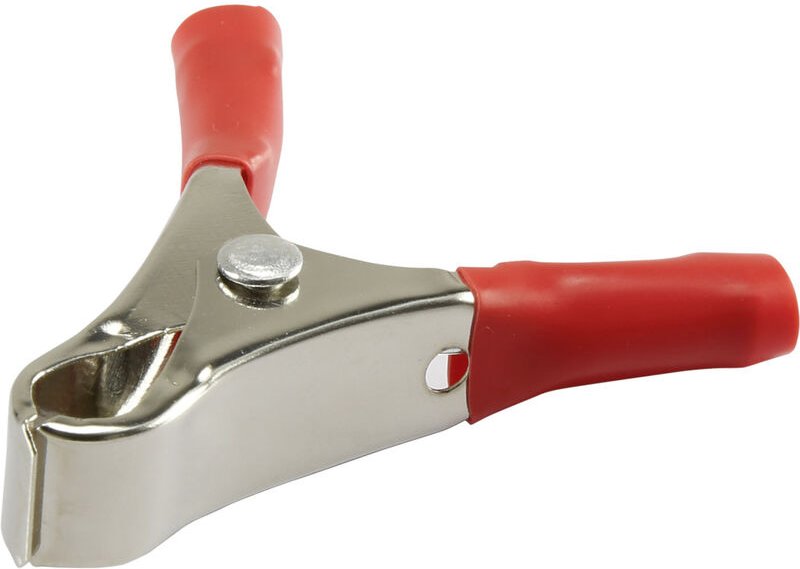 Thumbnail - 93038c26 Krokodilklemme Schwarz Länge: 50 mm 1 St. - Tru Components