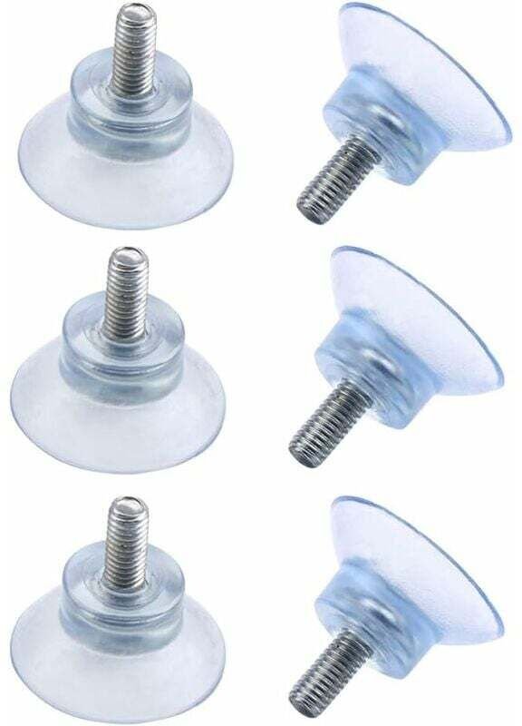 Saugnäpfe ∅ 30mm mit M6x15mm Gewinde, 10Stk