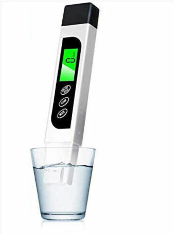Wasserqualitätstester, präzises TDS EC Messgerät und Temperatur-Teststift mit LCD-Hintergrundbeleuchtung für Trinkwasser...