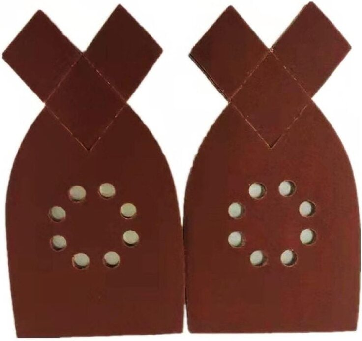 50 Stück Schleifpapier für Black & Decker KA220G KA230 Mouse Schleifpapier Körnung 40,60,80,100,120