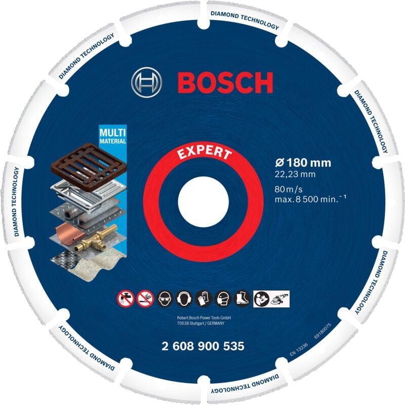 Bosch - expert Diamond Metal Wheel Trennscheibe, 180 x 22,23 mm
