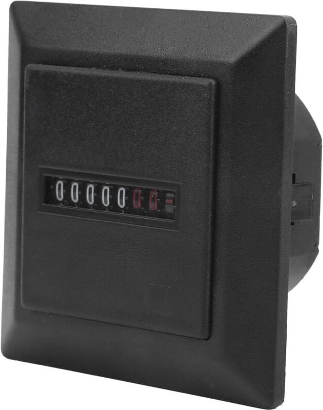 AC 220-240 V 50 Hz Betriebsstundenzähler, Digitalanzeige Betriebsstundenzähler Digitalanzeige Drehzahlmesser Timer-Tool ...