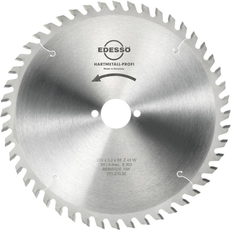 Thumbnail - Hw Kreissägeblatt Profi 230x3,0x30mm Z48 w