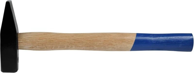 SW-Stahl 50101L Schlosserhammer 100g I Hammer mit Holzgriff aus Esche I Hammer Werkzeug mit vergossenem Ringkeil I Hamme...