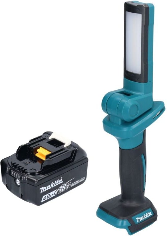 Dml 816 M1 Akku Arbeitsleuchte 18 v 100 - 500 lm led + 1x Akku 4,0 Ah - ohne Ladegerät - Makita