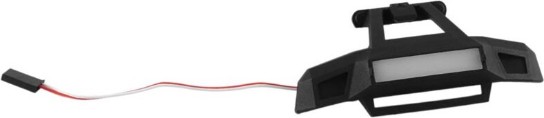 Tlily - FrontstoßStange und LED-Licht 16100 für Go 16208 16209 16210 H16 H16H 1/16 rc Auto Ersatzteile ZubehöR