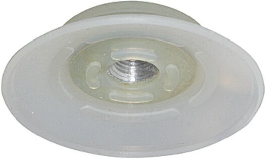 Riegler Flachsauger rund, PFG ø: 8 mm, Silikon