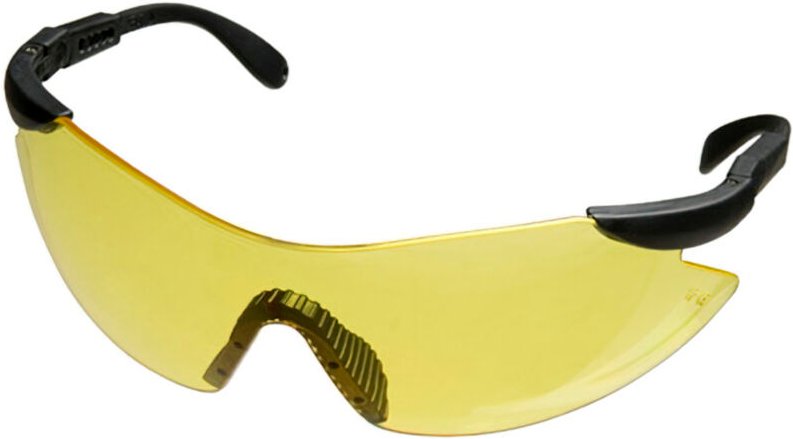 Linea profesional Schutzbrille En166 Verstellbare Bügel Amber - Wolfpack