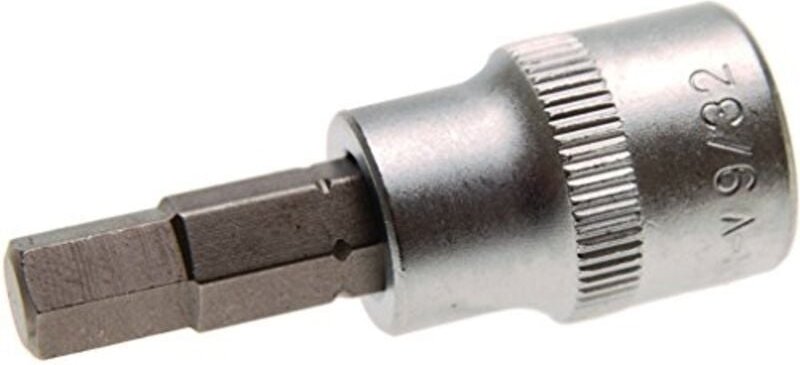 Bit-Einsatz Antrieb Innenvierkant 10 mm (3/8') Innensechskant 5/32'