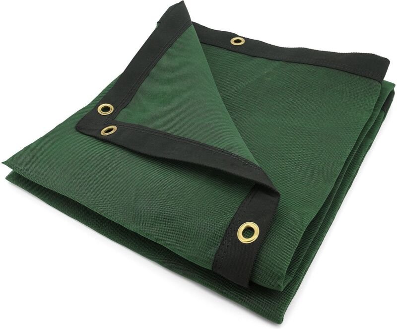 Anhänger Netz, Containernetz 3,5 x 7 m, Abdecknetz mit Ösen, Reißfest