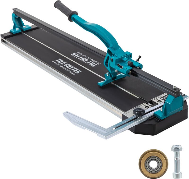 Fliesenschneider, 800 mm Max. Schnittbreite Profi Manuelle Fliesenschneidmaschine, 6-15 mm Schnittdicke Laserführung Prä...