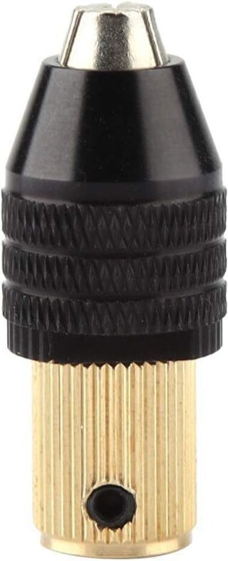 Mini-Bohrfutteradapter mit Selbstspannung, Mini-Bohrfutter, Bohrfutter mit Spannbereich 0,3 bis 3,4 mm (5-mm-Bohrung), M...