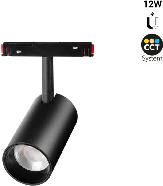 Cct led Strahler Magnet Schienensystem 48V 12W MiLight