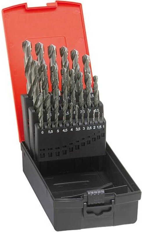 Guhring - Spiralbohrer-Set DIN338 hss geschliffen Typ n 1-10,5mm gühring