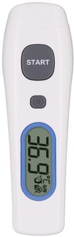Radiant Innovation THD2FE Digitales Fieberthermometer Fernabtastthermometer Weiß Universal Tasten
