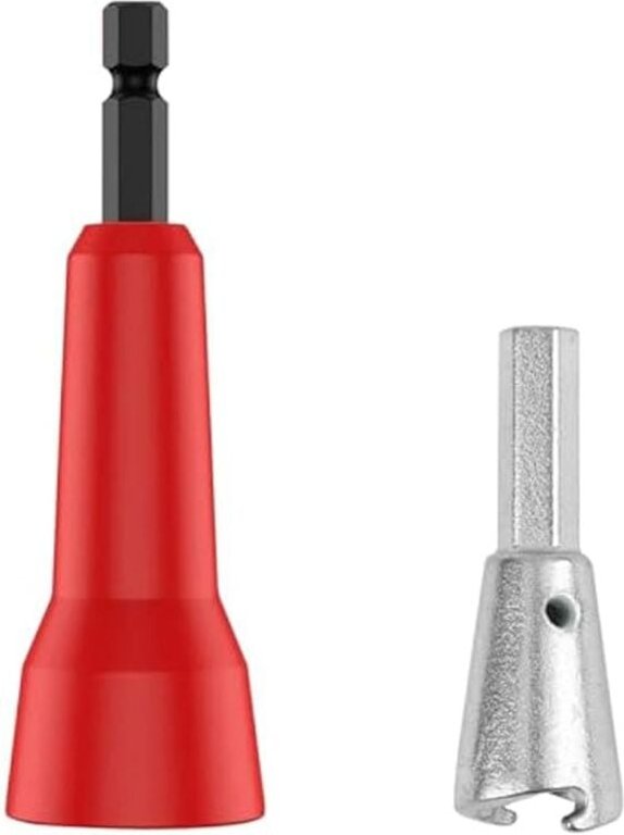 Tlily - 2-teiliges Drahtdrehwerkzeug zum Bohren, Drahtdrehen, Drahtverdrehen