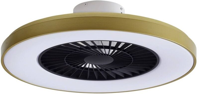 Deckenventilator mit Lampe 'Teleo' dimmbar mit Fernbedienung für Wohnzimmer & Esszimmer von Lindby