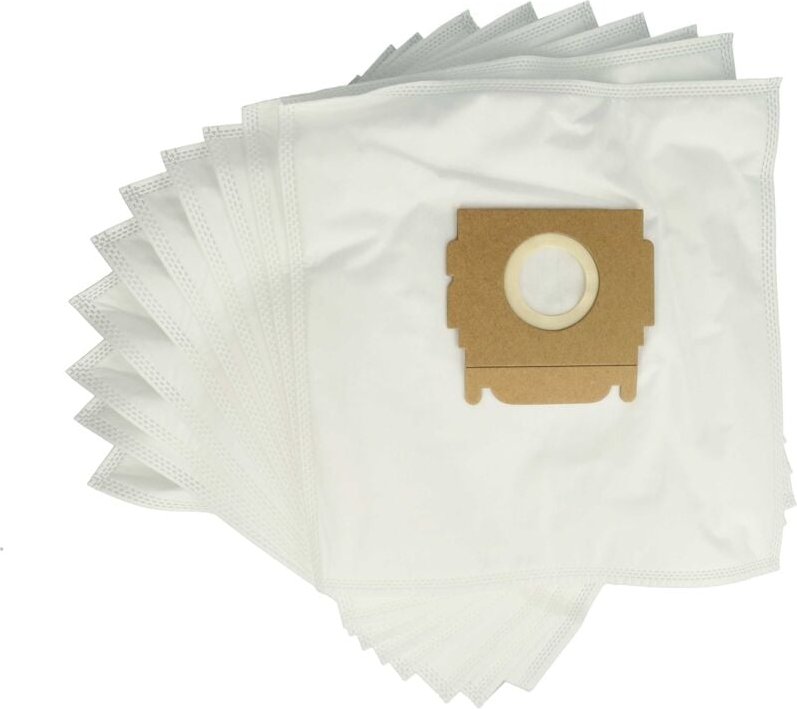10x Staubsaugerbeutel kompatibel mit Moulinex Power Clean ak 6, ak 7, ak 9, ap 8.xx, Ascot Staubsauger - Mikrovlies, 29c...