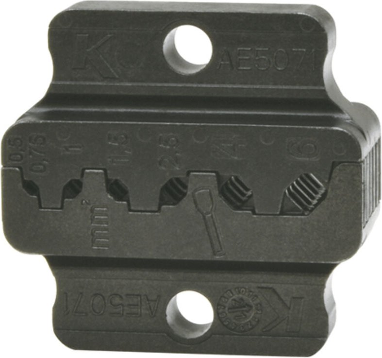 Klauke - AE5072 AE5072 Presseinsatz Aderendhülsen 10 bis 25 mm²