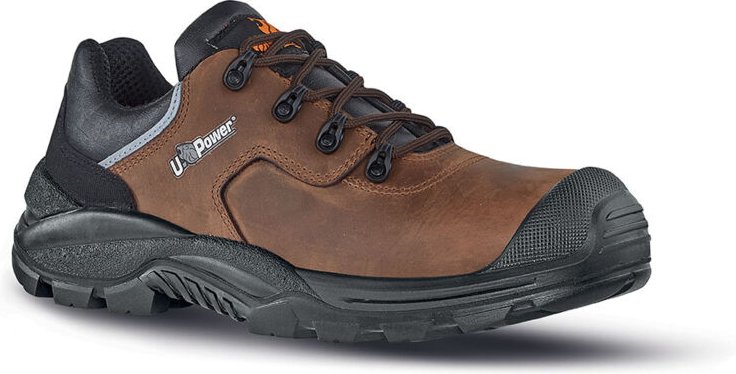 Quebec uk S3 src Sicherheitshalbschuhe - Braun/Schwarz 47