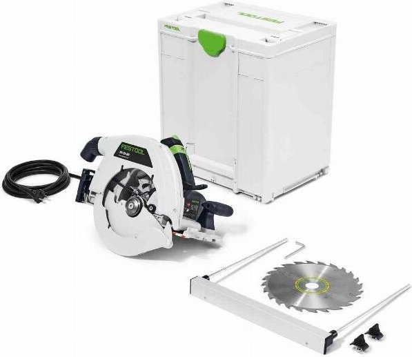 Handkreissäge hk 85 EB-Plus, incl. Kreissägeblatt, Parallelanschlag, Zubehör, Systainer - Festool